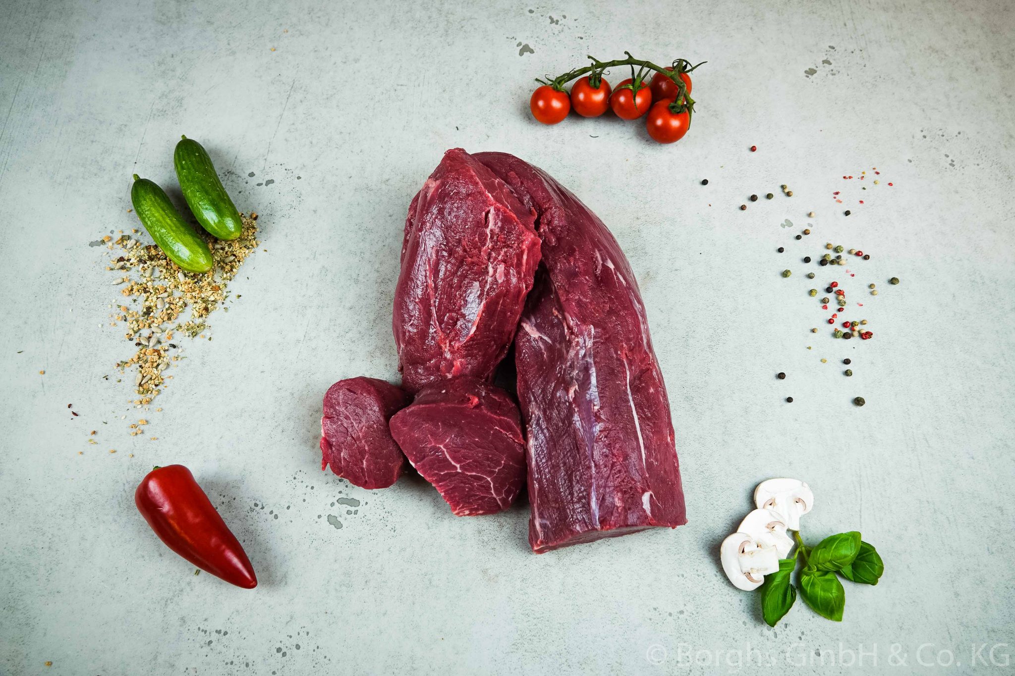 Rinderfilet Filetsteak Onlineshop Fleischerei Borghs