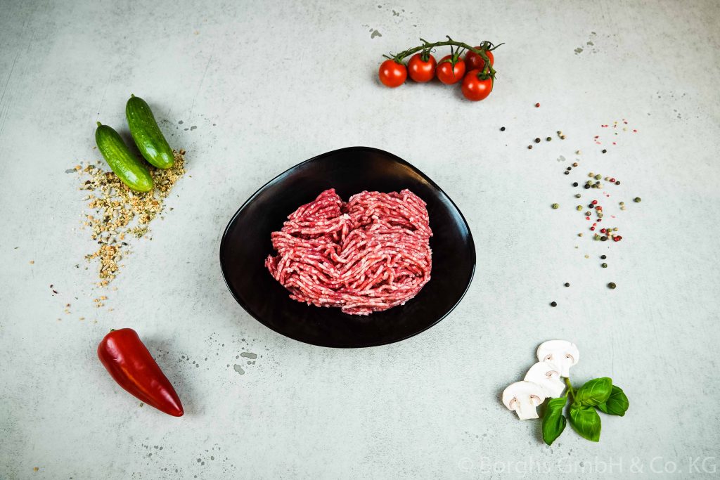 Gehacktes Halb Und Halb Im Angebot Gehacktes gemischt Rind & Schwein – Onlineshop Fleischerei Borghs