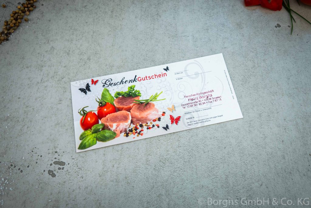 Onlineshop Fleischerei Borghs